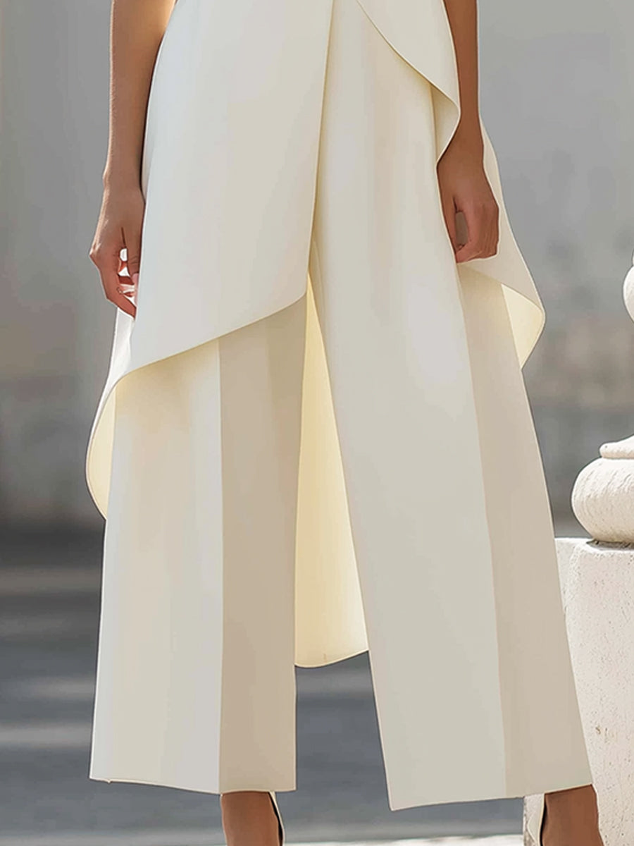 Catalina - Tuta lunga con scollo elegante