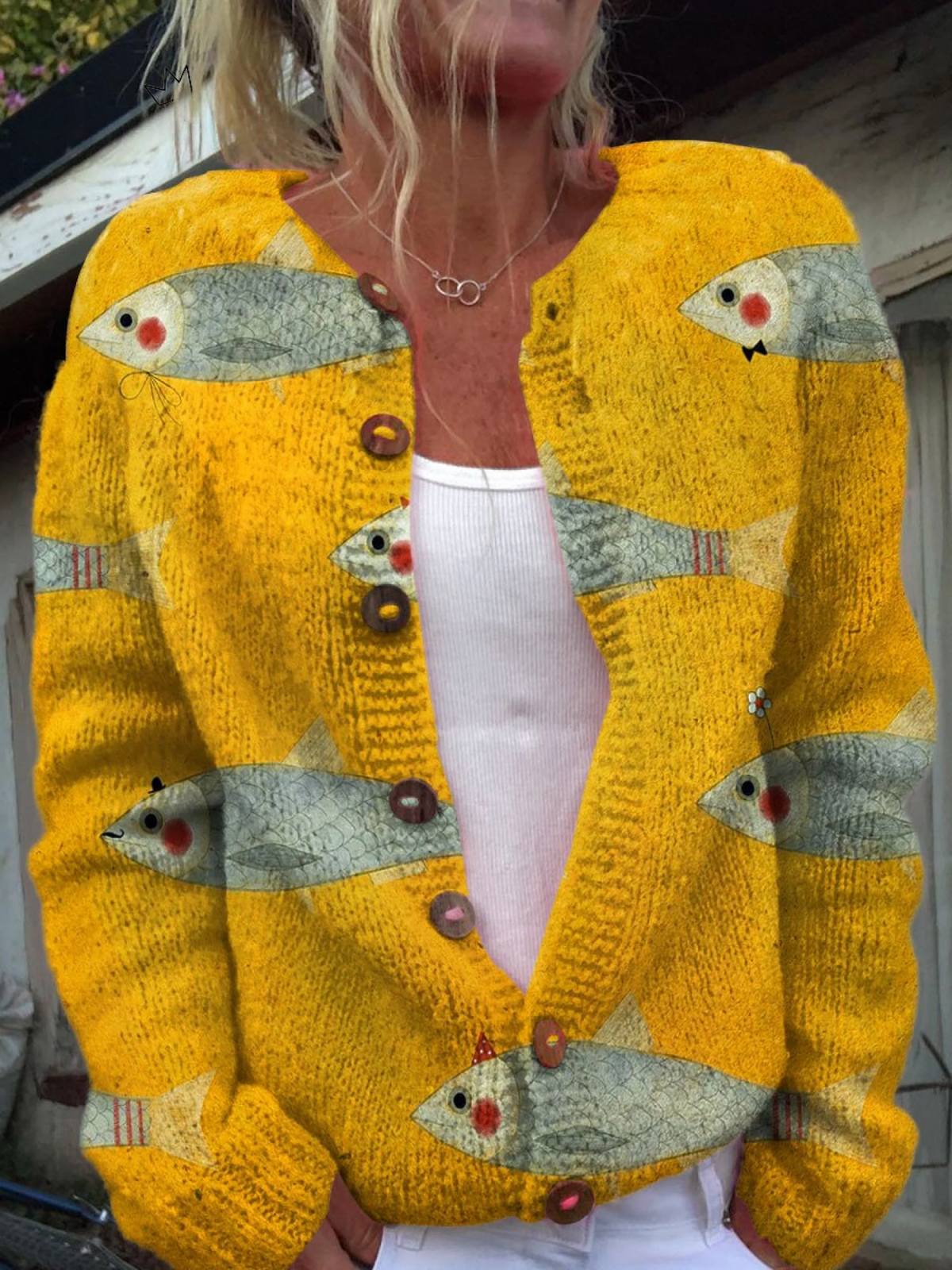 Anouk™ | Cardigan Maglione Vintage