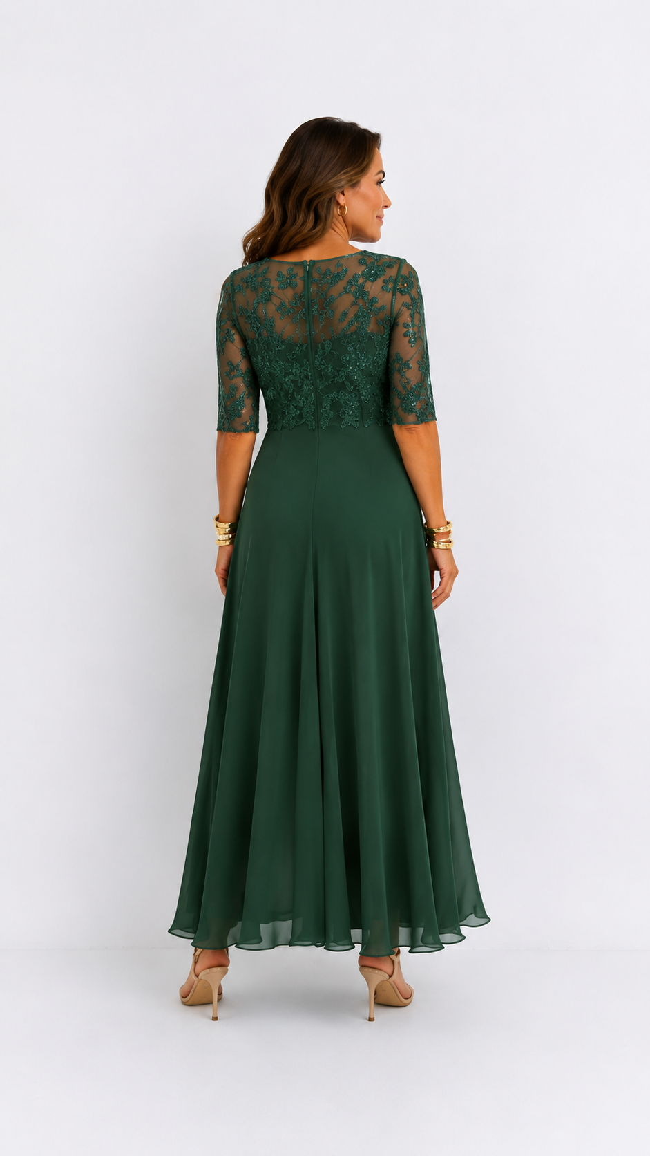 RHONDA | Elegante vestito in pizzo
