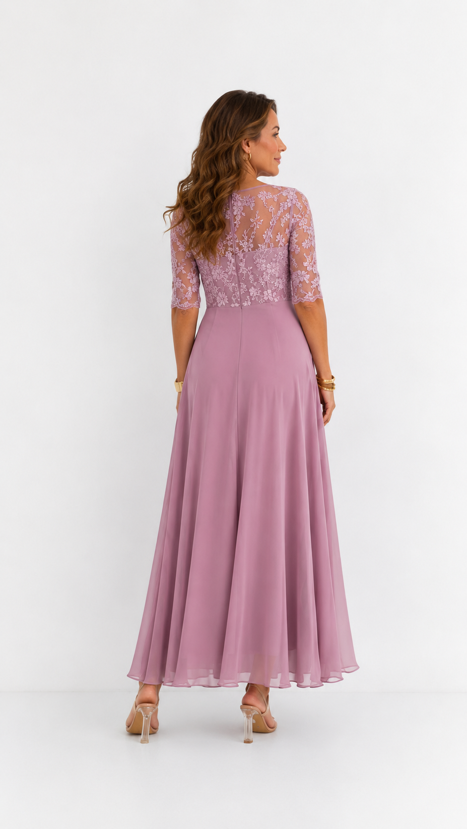 RHONDA | Elegante vestito in pizzo