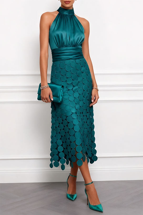 Celia | Abito elegante senza maniche