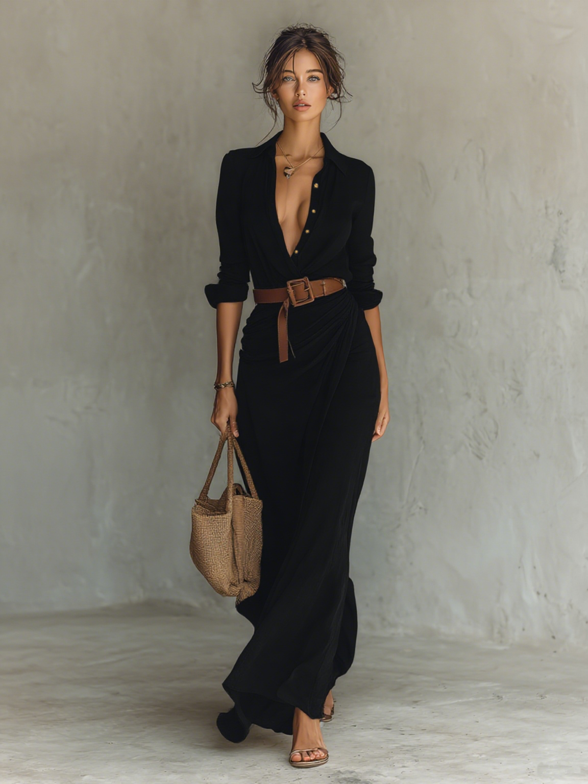 Victoire | Abito Lungo Casual
