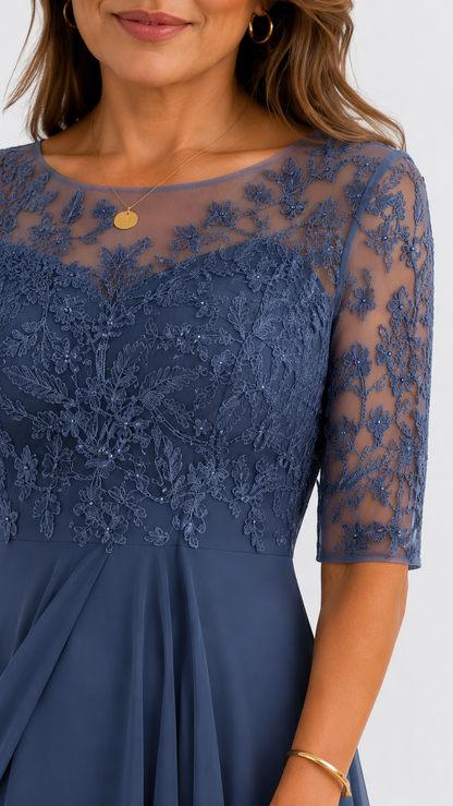 RHONDA | Elegante vestito in pizzo