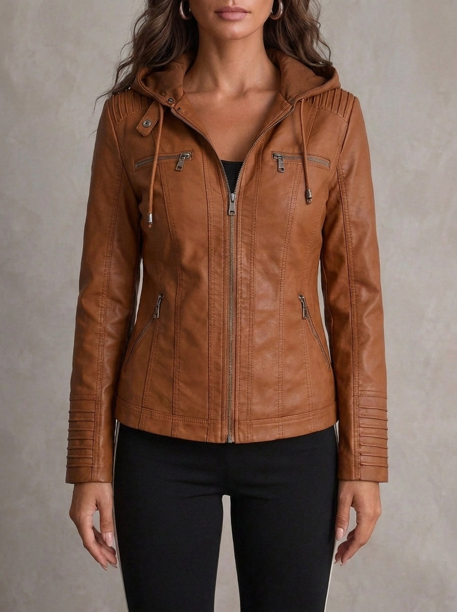 Macarena - Giacca in Pelle Resistente ed Elegante