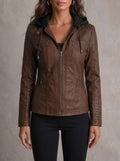 Sara - Giacca in Pelle Resistente ed Elegante