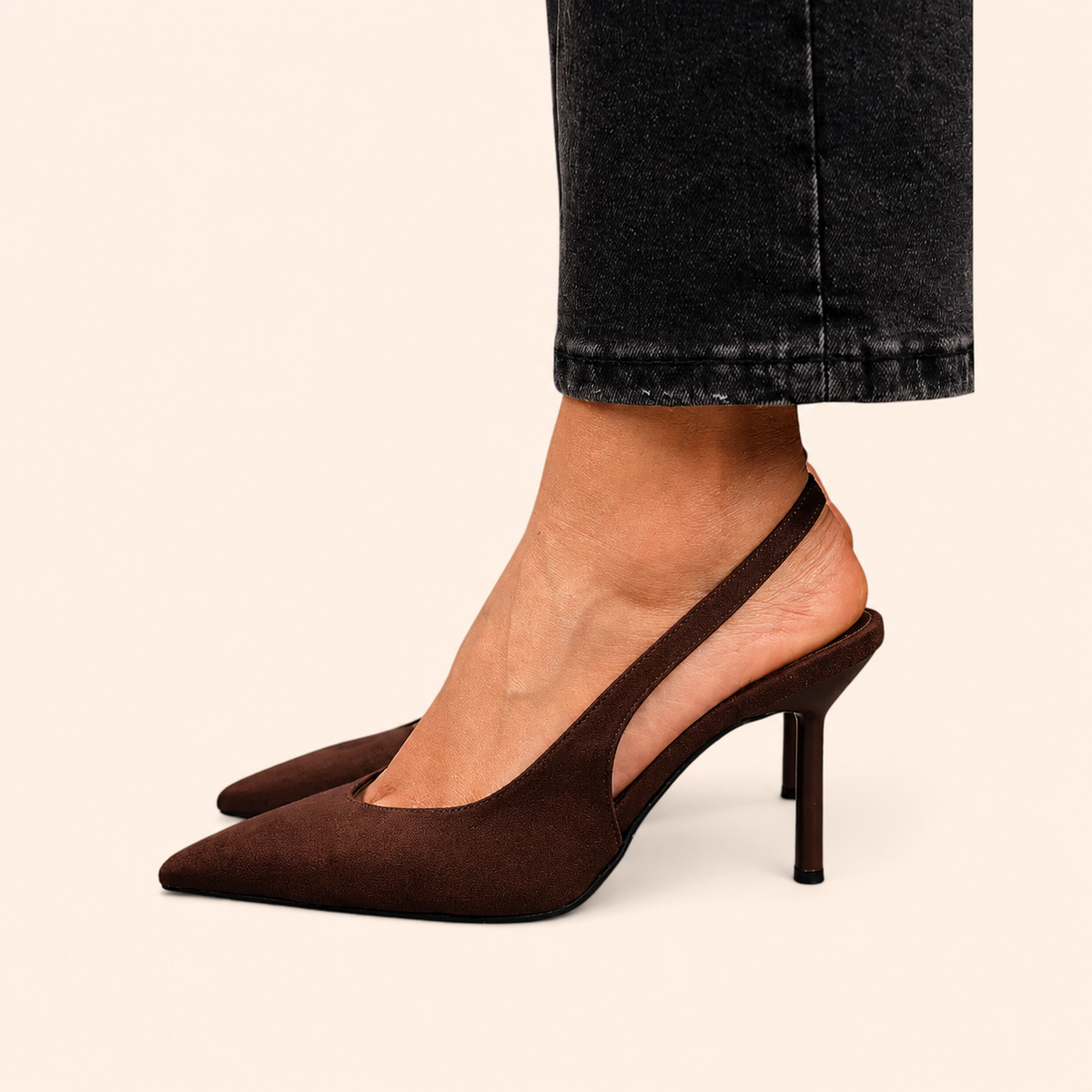 Isabella – Scarpe con Tacco a Spillo Slingback Confortevoli