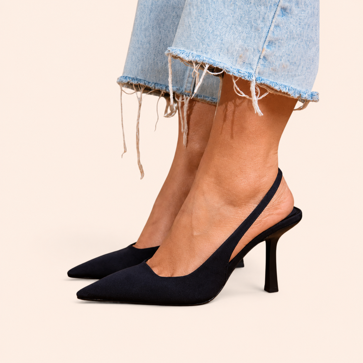 Isabella – Scarpe con Tacco a Spillo Slingback Confortevoli