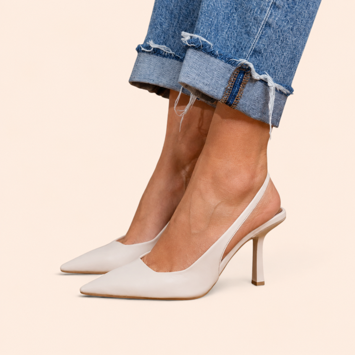 Isabella – Scarpe con Tacco a Spillo Slingback Confortevoli