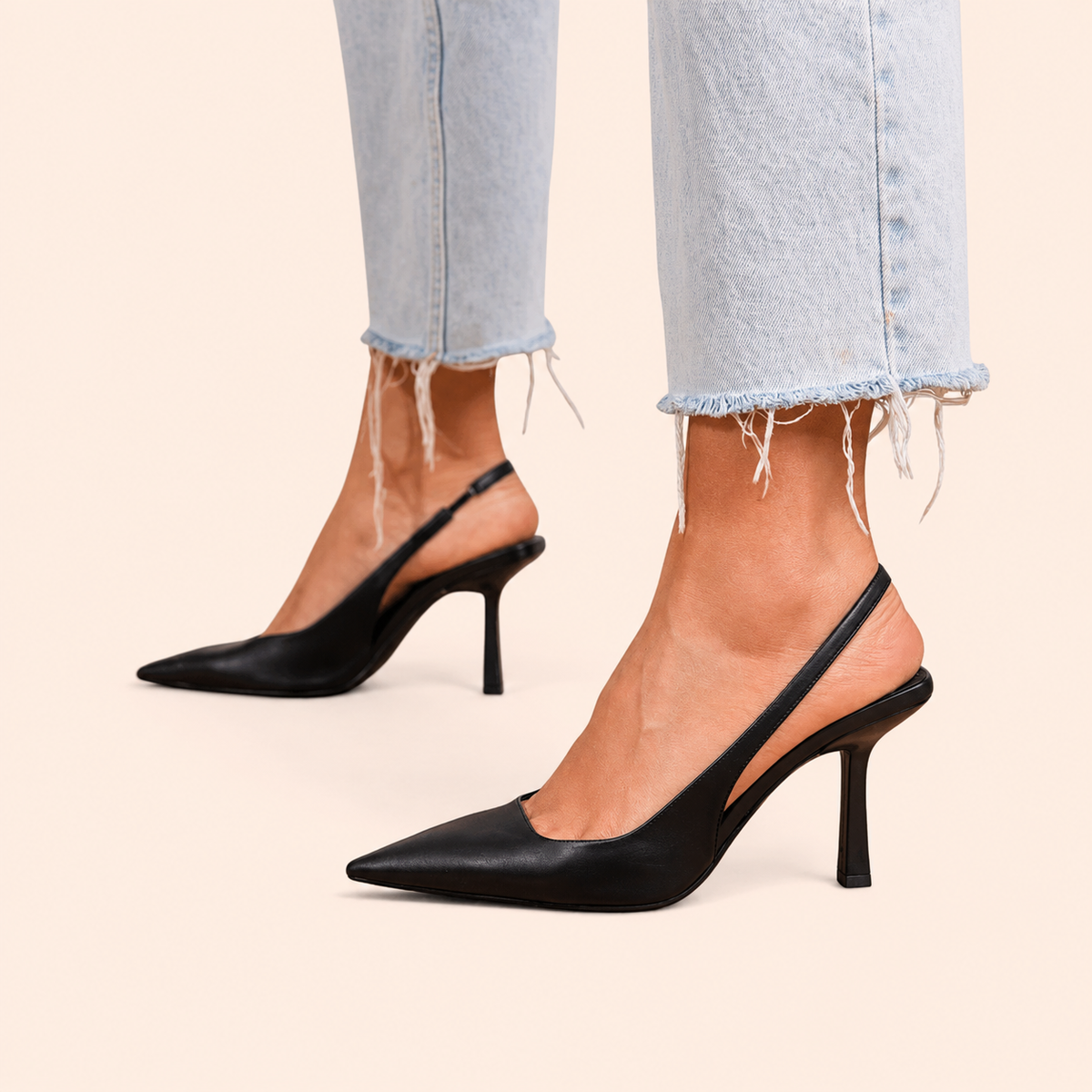 Isabella – Scarpe con Tacco a Spillo Slingback Confortevoli