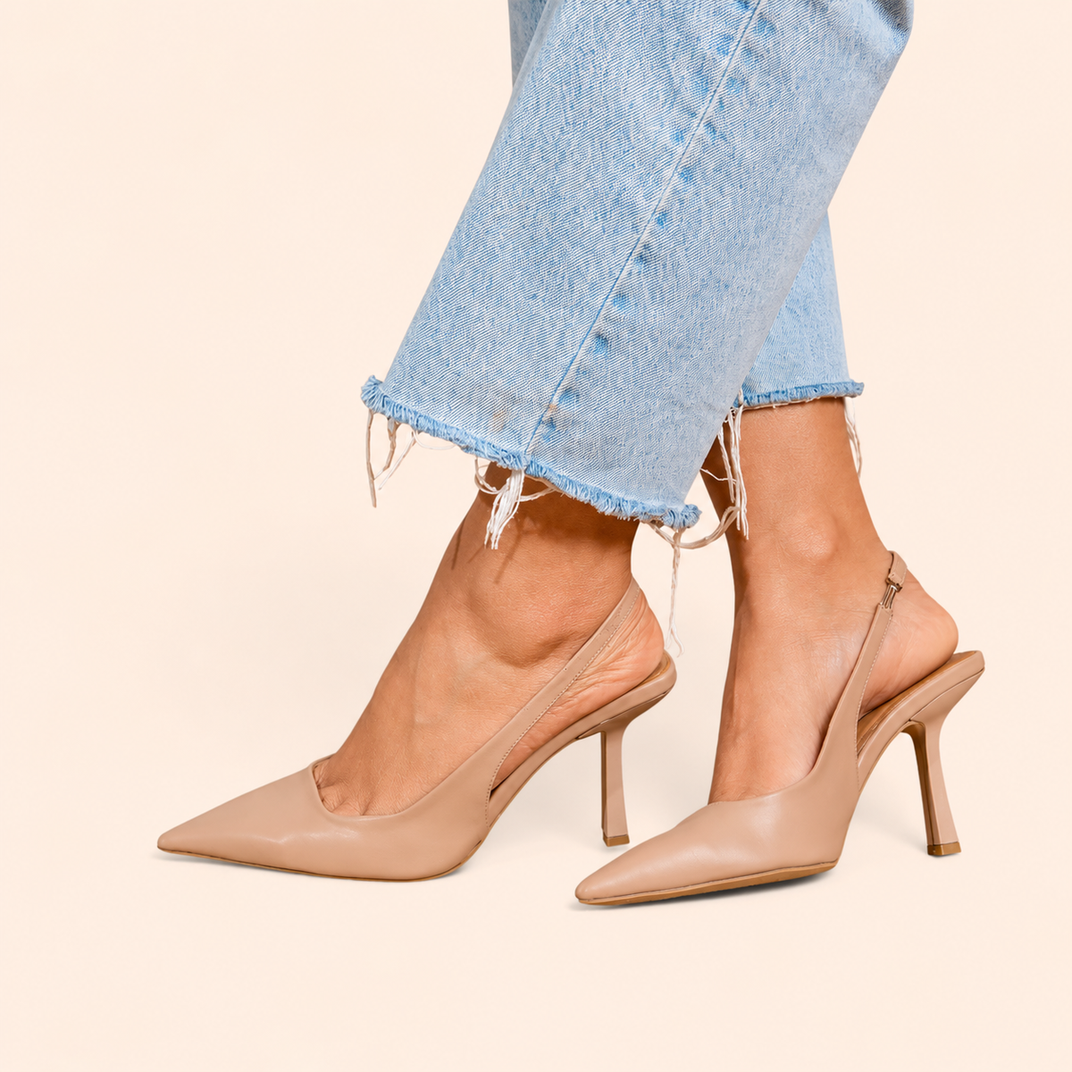 Isabella – Scarpe con Tacco a Spillo Slingback Confortevoli