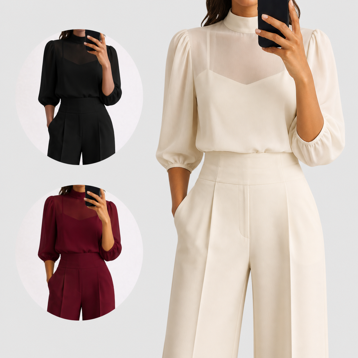 Lenora | Completo 3 Pezzi Elegante