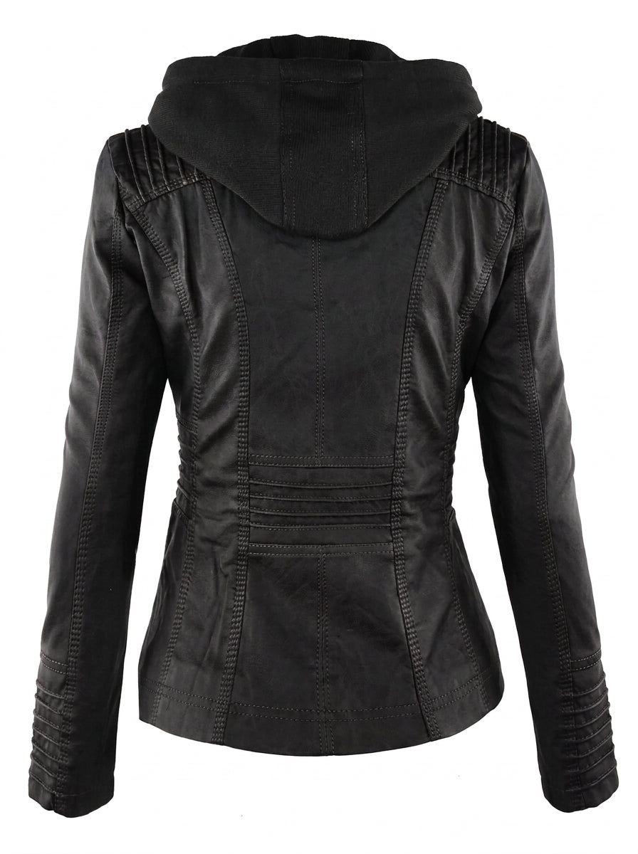 Mercedes - Giacca in Pelle Resistente ed Elegante