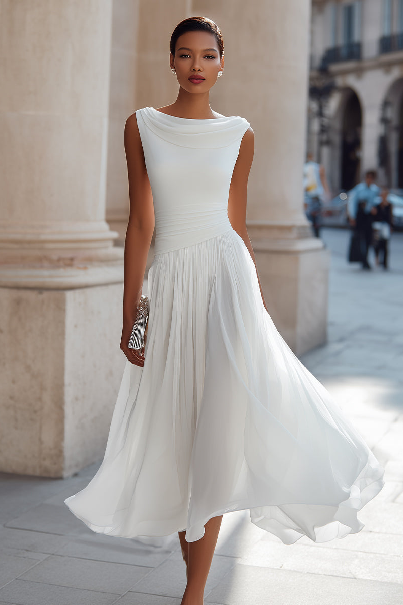 Victoire | Abito midi elegante da cerimonia