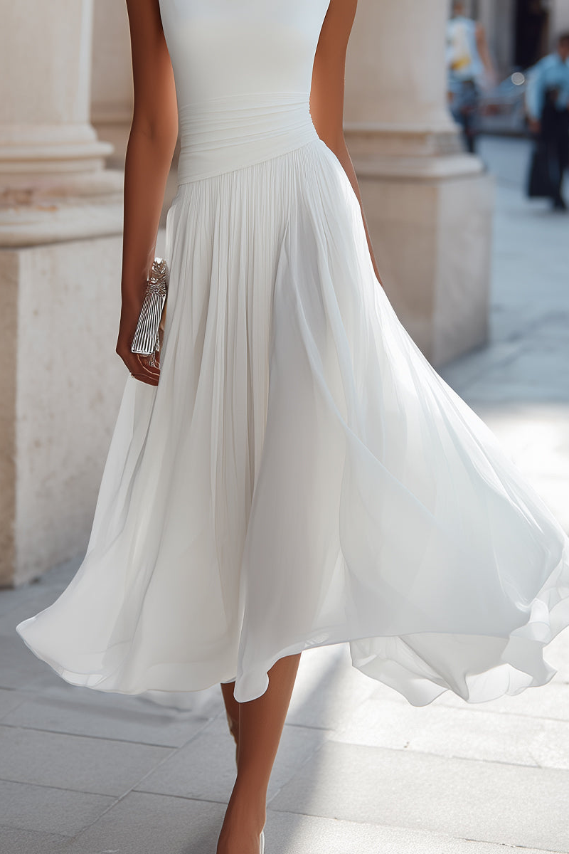 Victoire | Abito midi elegante da cerimonia