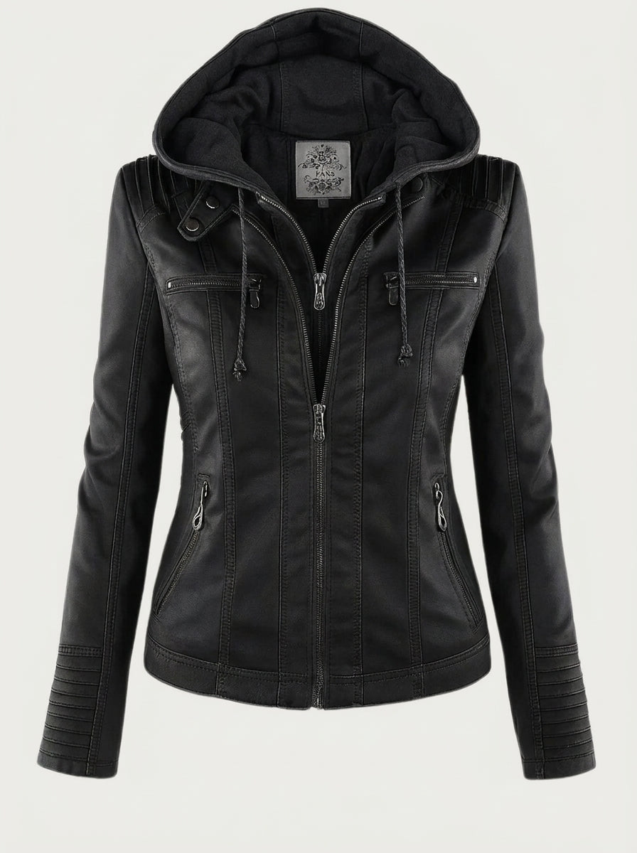 Mercedes - Giacca in Pelle Resistente ed Elegante