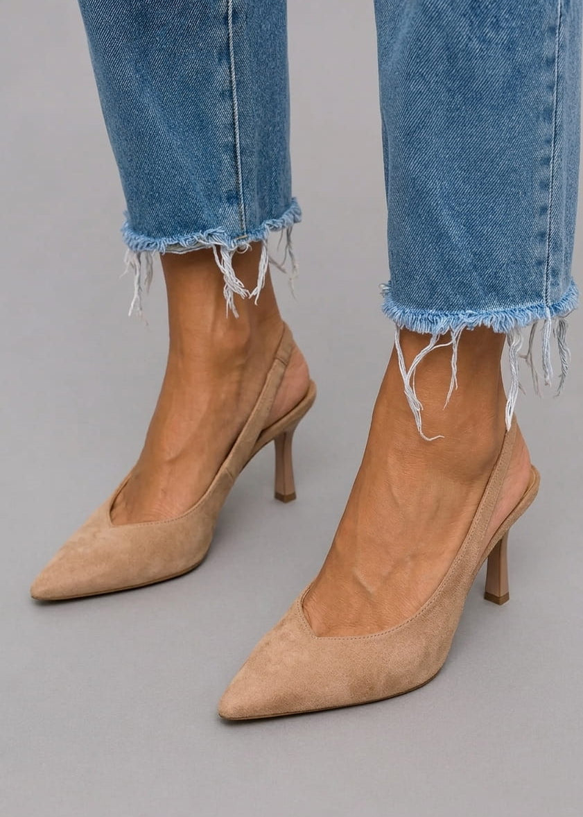 Isabella – Scarpe con Tacco a Spillo Slingback Confortevoli