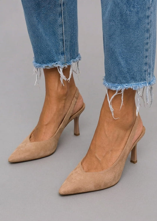 Isabella – Scarpe con Tacco a Spillo Slingback Confortevoli
