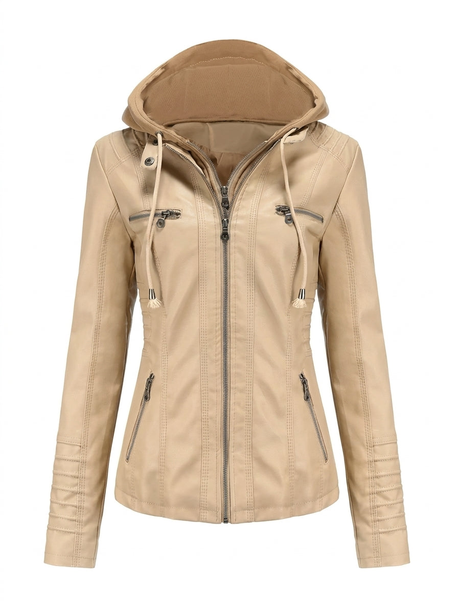 Encarna - Giacca in Pelle Resistente ed Elegante