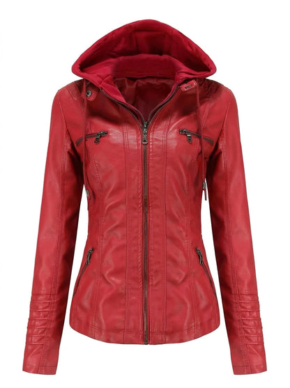 Esther - Giacca in Pelle Resistente ed Elegante