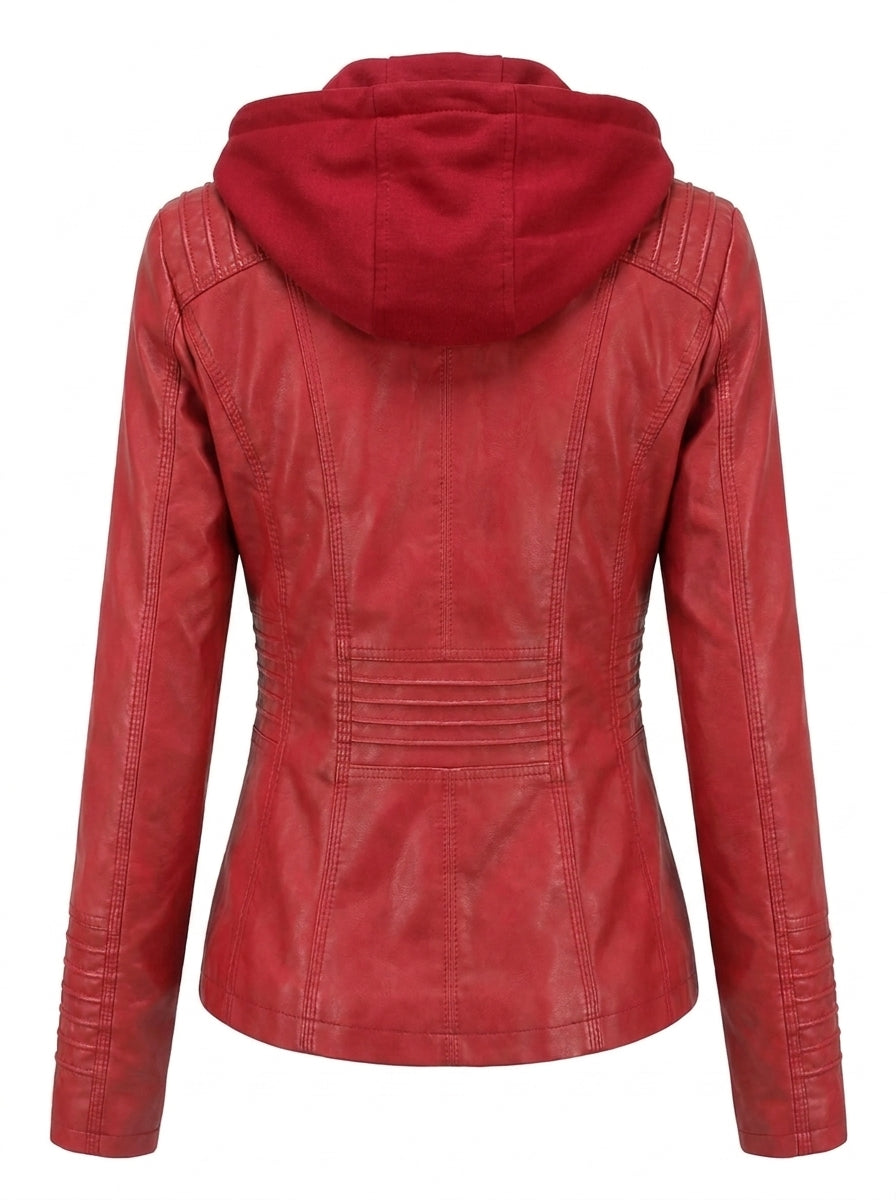 Esther - Giacca in Pelle Resistente ed Elegante