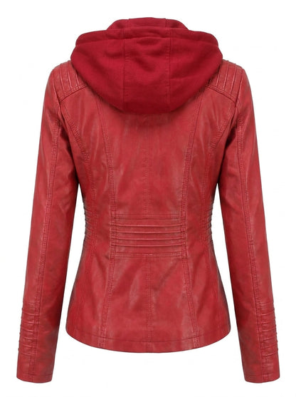 Esther - Giacca in Pelle Resistente ed Elegante