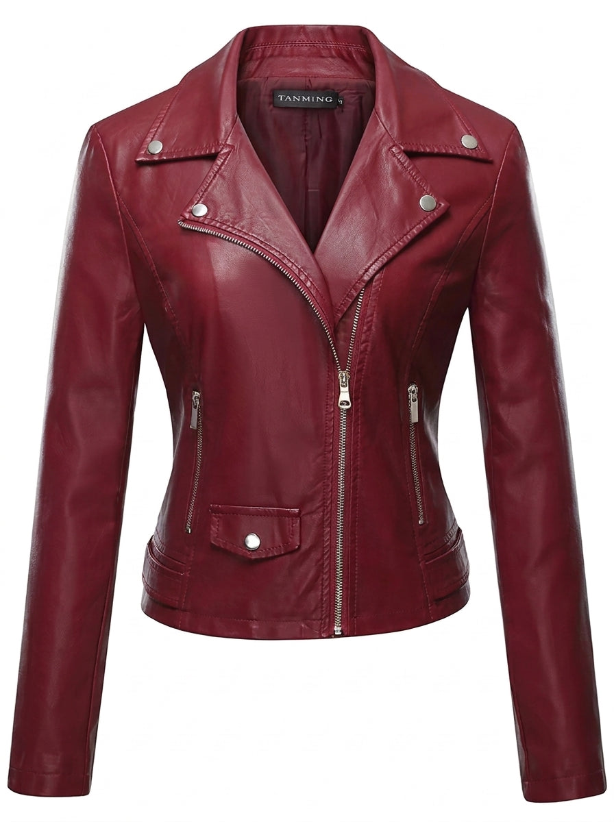Consuelo - Giacca in Pelle Resistente ed Elegante