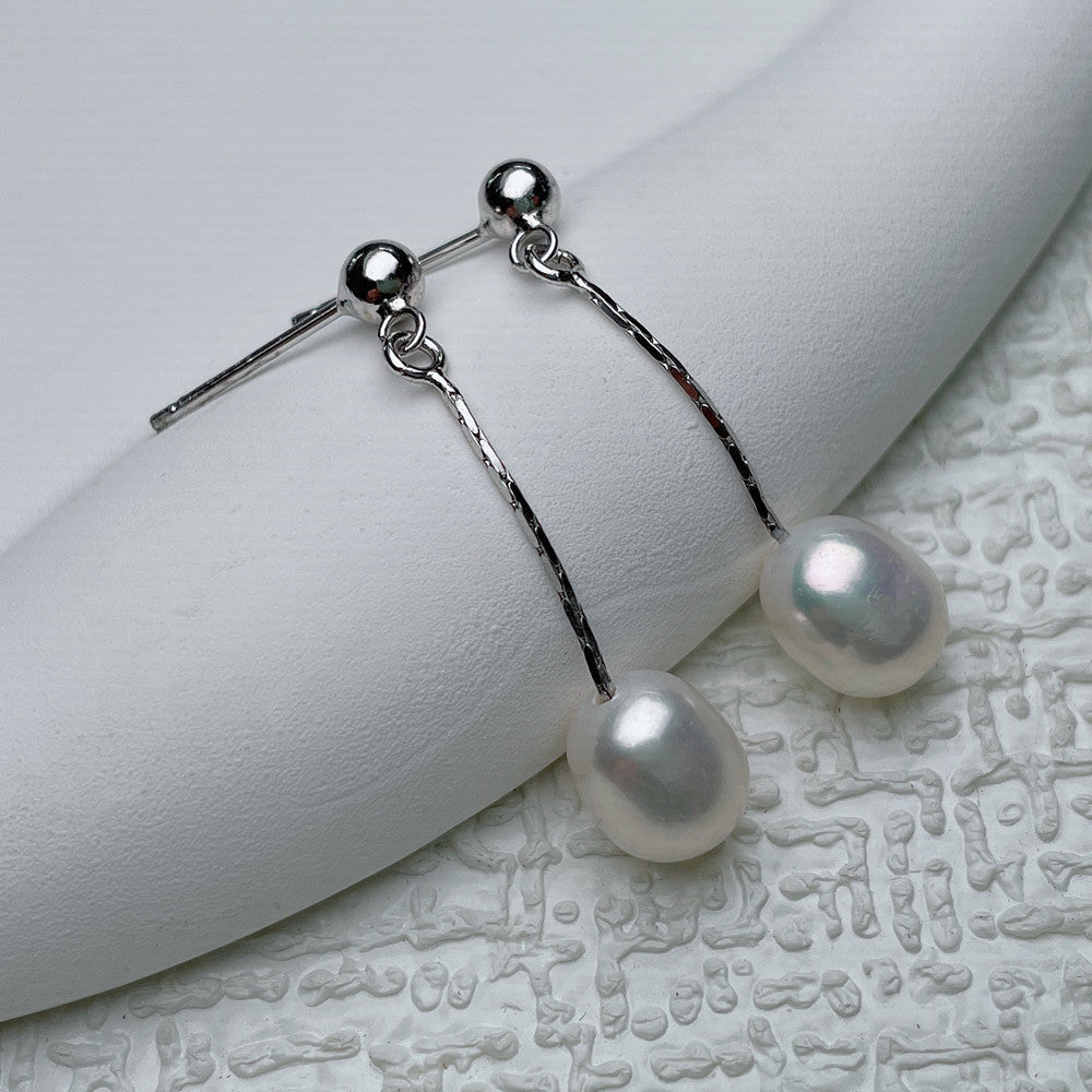Eleganti Orecchini con Perle