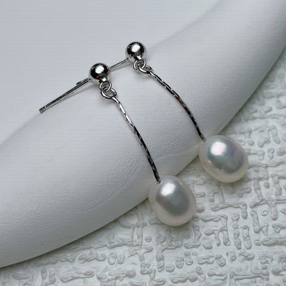 Eleganti Orecchini con Perle