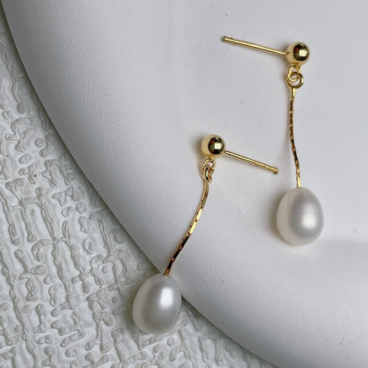 Eleganti Orecchini con Perle