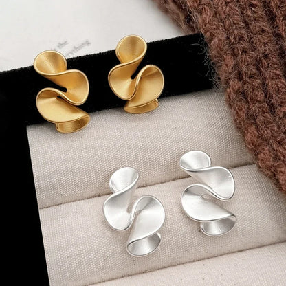 Orecchini in Argento con Dettagli in Oro 18K