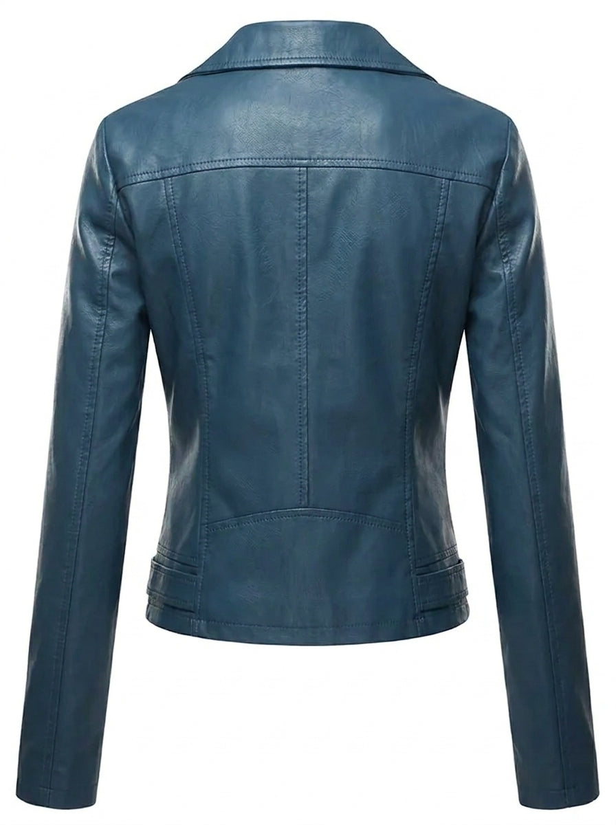 Nuria - Giacca in Pelle Resistente ed Elegante