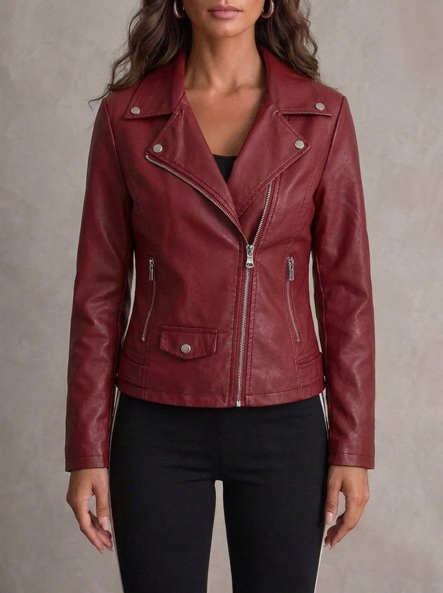 Consuelo - Giacca in Pelle Resistente ed Elegante