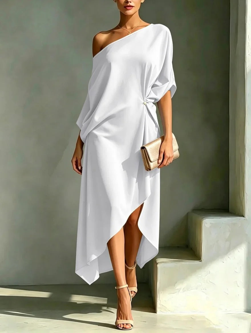 Camila | Abito asimmetrico elegante
