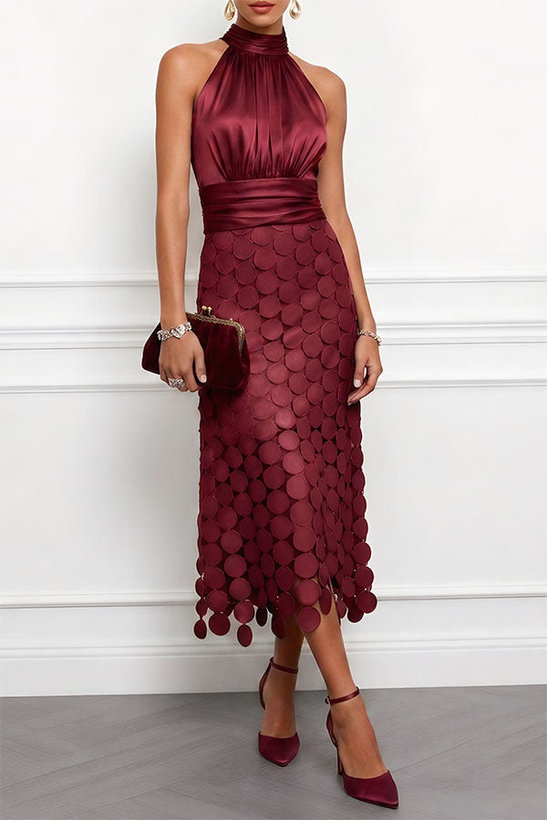 Celia | Abito elegante senza maniche