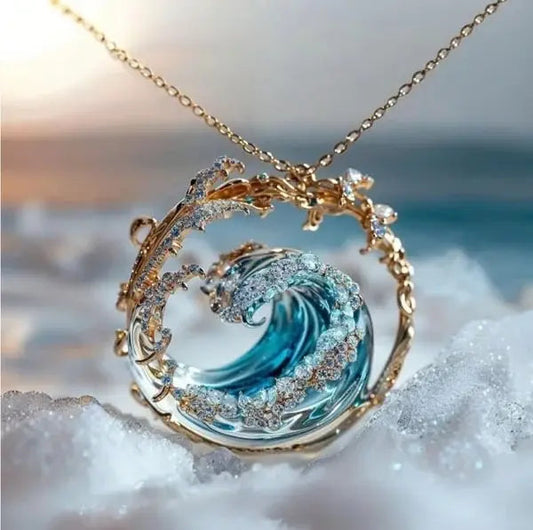 Collana con Pendente 'Promessa dell'Oceano'