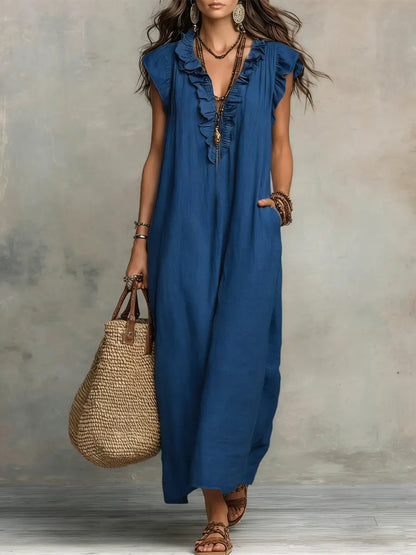 Camelia | Vestito Lungo Bohemien