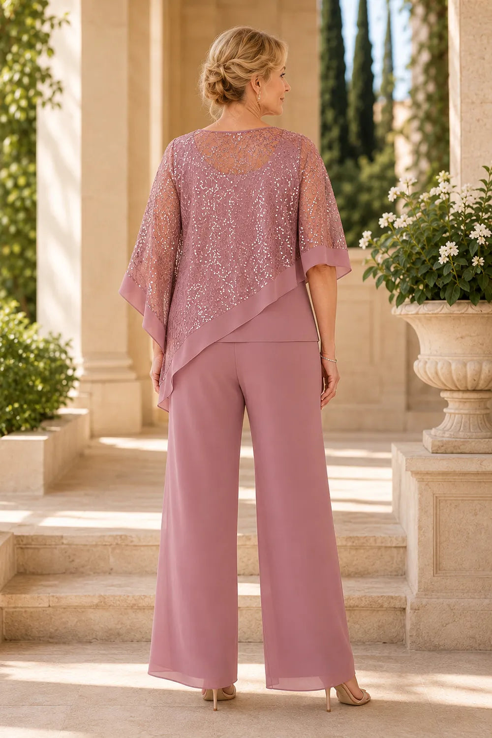 Scintilla | Completo Mantella con Paillettes