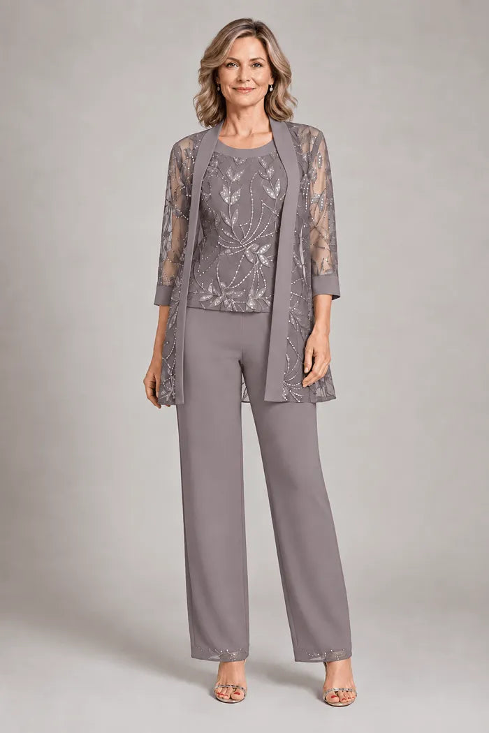 Graziana | Completo Formale in Chiffon