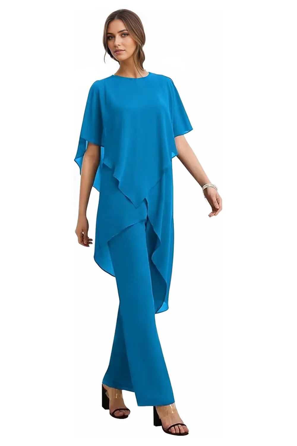 Valentina | Completo Fluido in Chiffon
