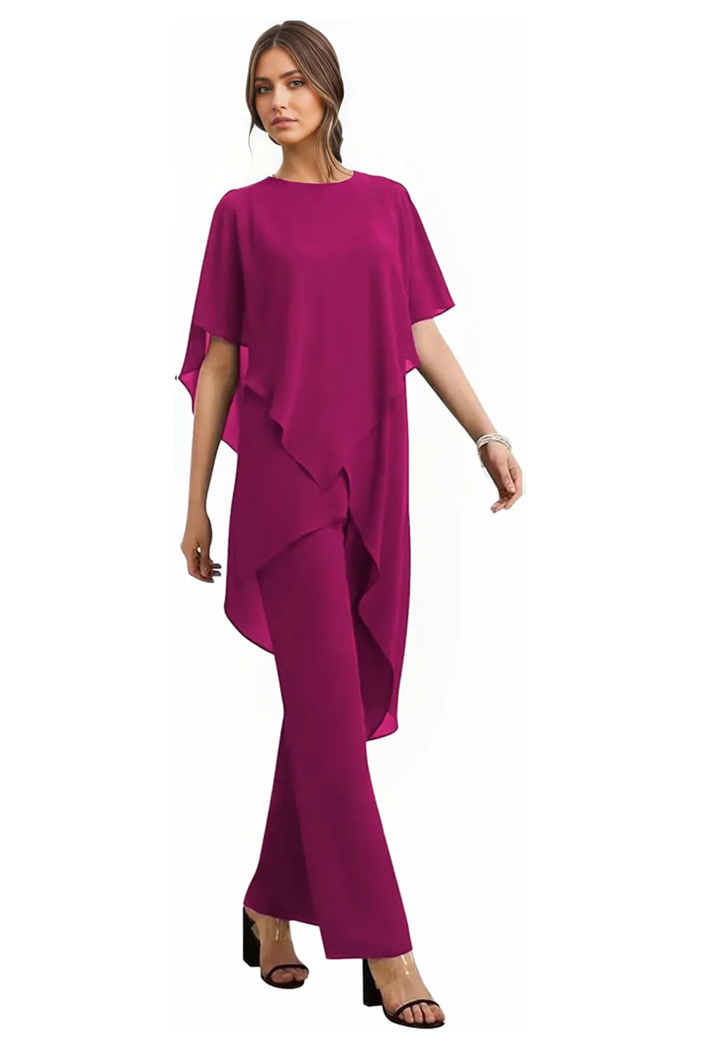 Valentina | Completo Fluido in Chiffon