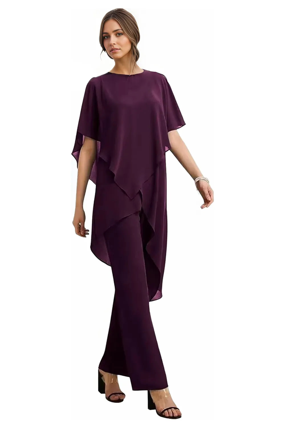 Valentina | Completo Fluido in Chiffon