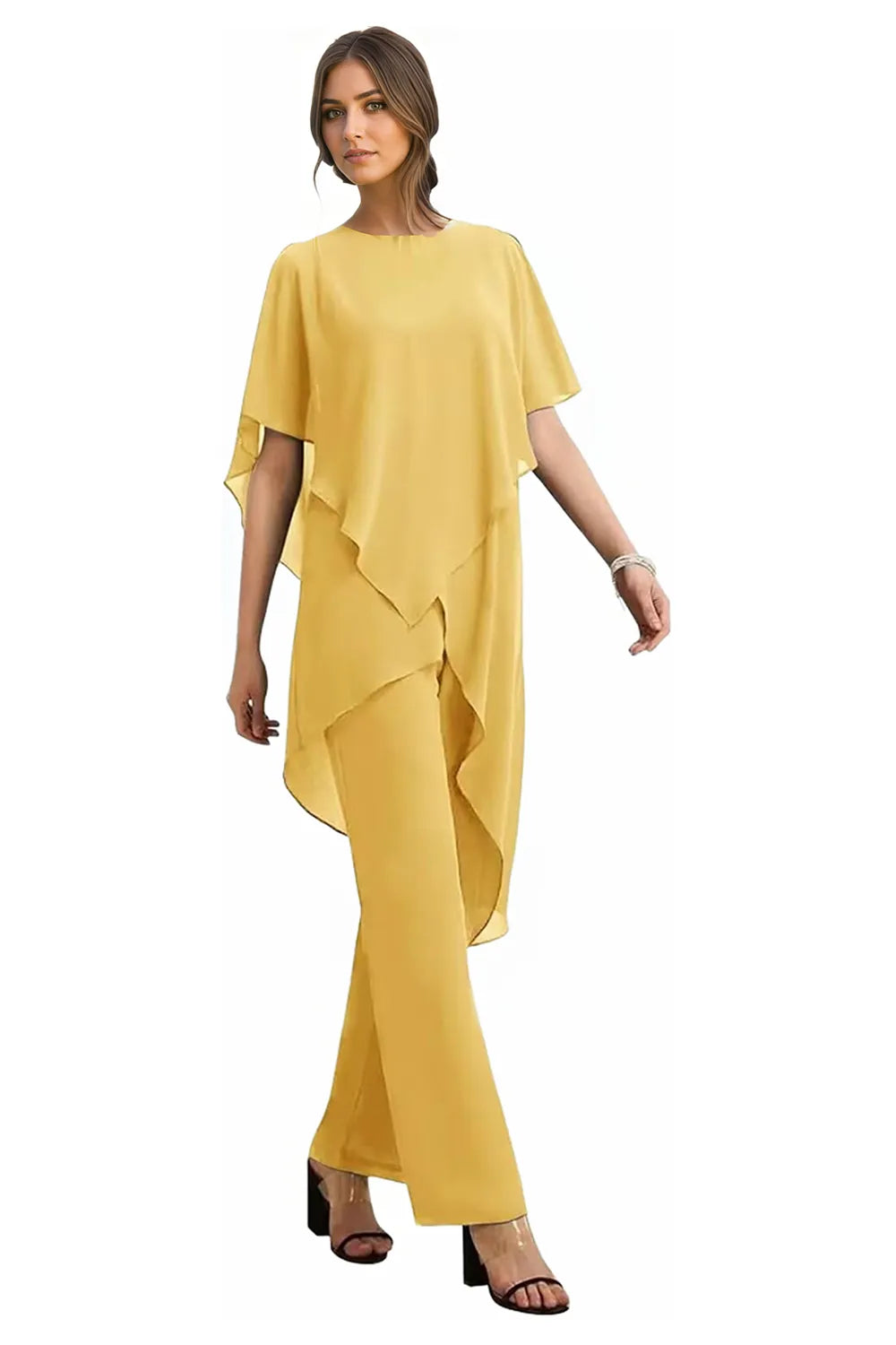 Valentina | Completo Fluido in Chiffon