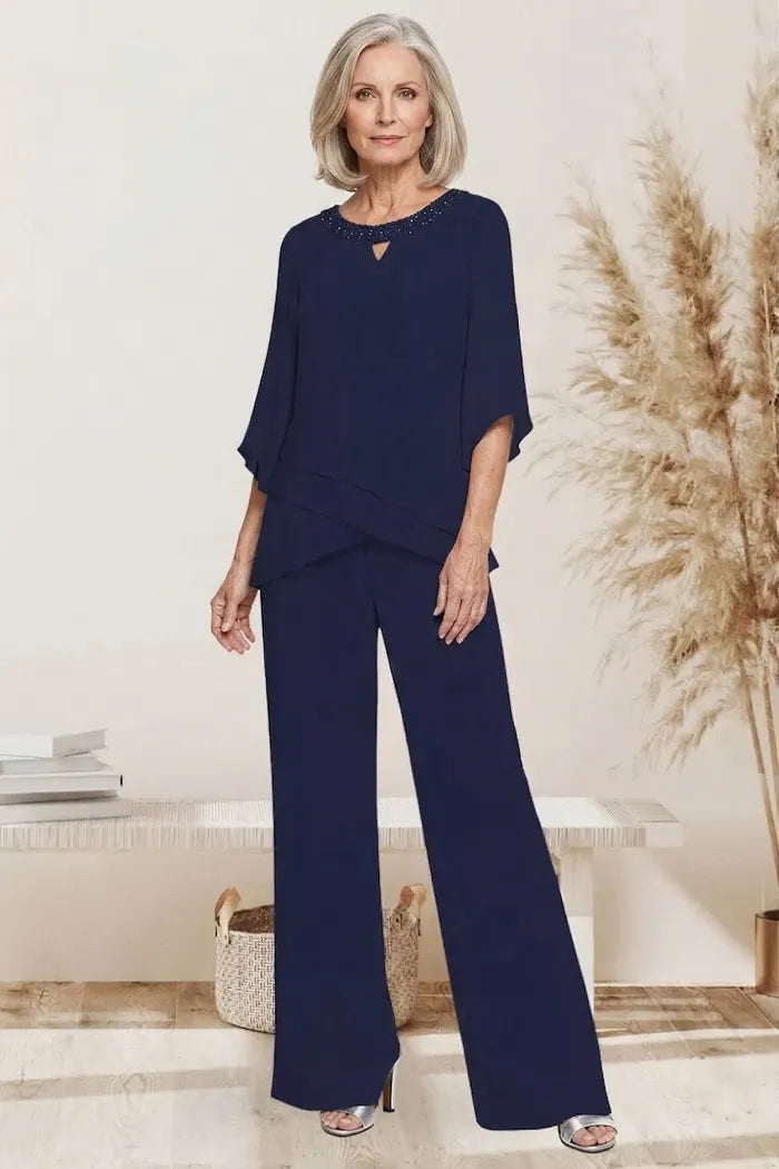 Rosaura | Completo Formale in Chiffon