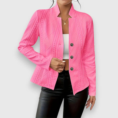 Loretta | Cardigan con Bottoni Testurizzati