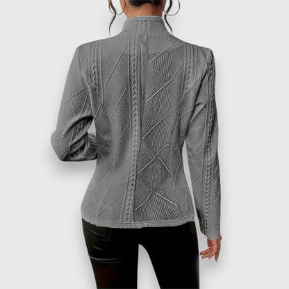 Loretta | Cardigan con Bottoni Testurizzati
