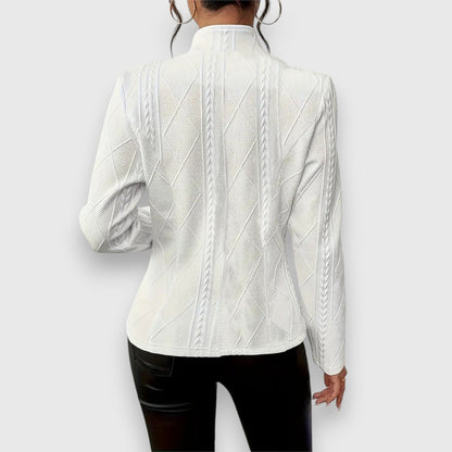 Loretta | Cardigan con Bottoni Testurizzati