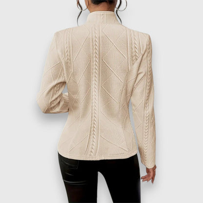 Loretta | Cardigan con Bottoni Testurizzati